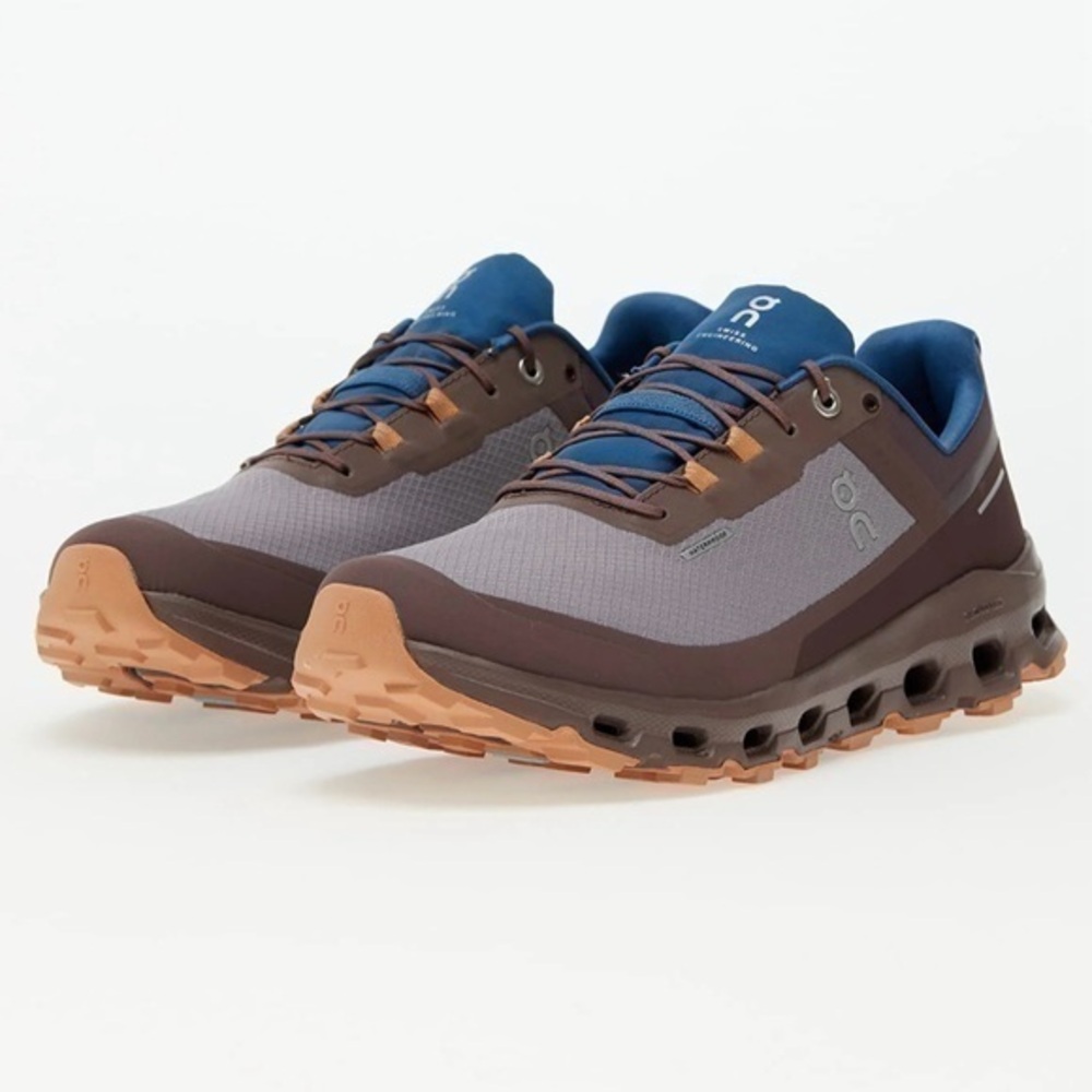 On Cloudvista Waterproof in Zinc/Grape Size 7